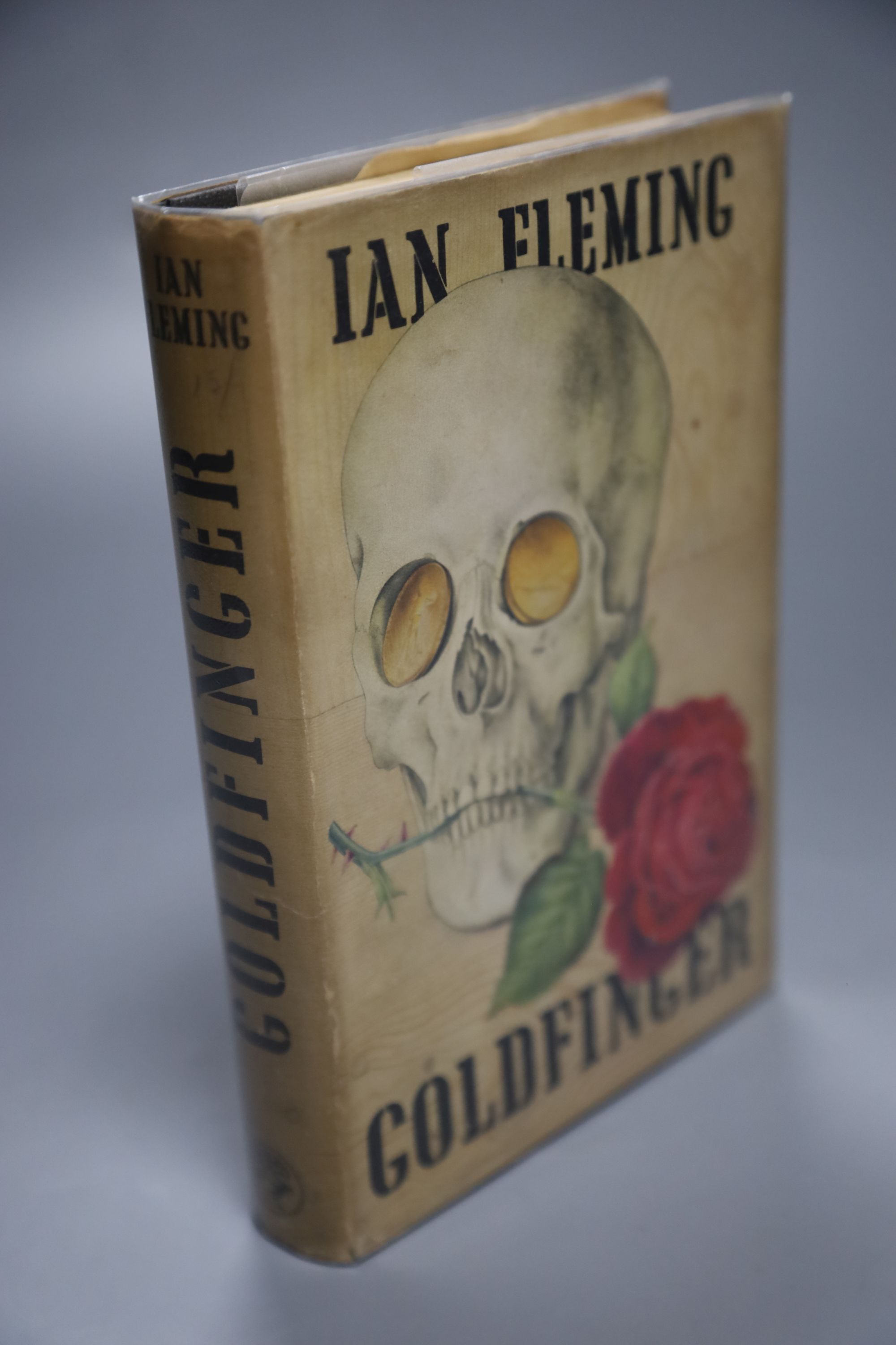 Fleming, Ian - Goldfinger, 1st edition (1st impression, 1st issue, 1st state), d/wrapper, 1959